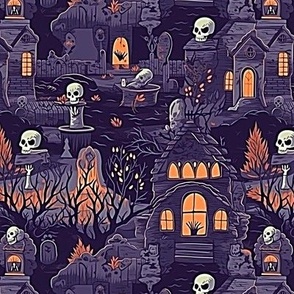 Halloween Village 1