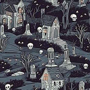 halloween village 6