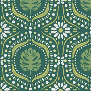 Tropical Tiles - Emerald