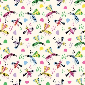 Fun Mosquitoes - Multicolor - Small Scale ©designsbyroochita