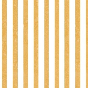 Vertical Watercolor Stripes-Honeycomb Yellow