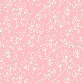 retro-flowers-outline-pink
