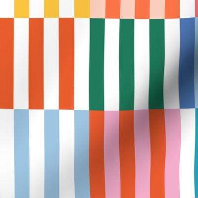 Party Stripe Blocks / Happy Colorful Stripes for Celebration