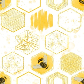 Bee Inspired Honeycomb