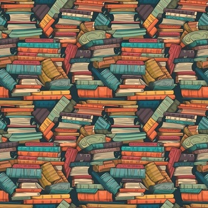 Colorful Book Lover Design