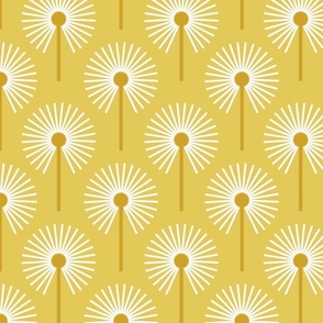 Abstract Dandelion | Yellow