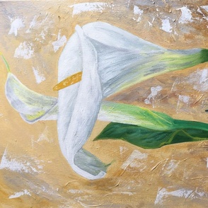 Calla Lilly -Wall hangings and Tea Towels