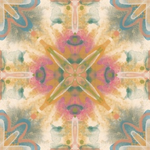 Soothing Psychedelic 70s Large Print
