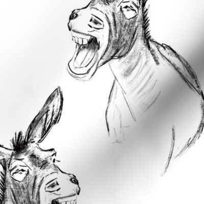 Charcoal Donkey