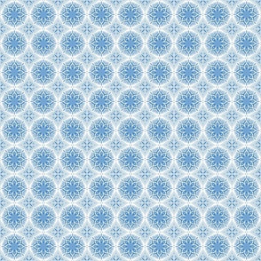Portuguese Tile Inspired Blue and White - Small