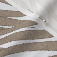 Custom Moth Wing on White Watercolor Fronds