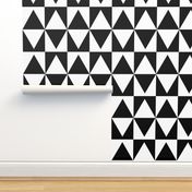 B&W Triangular Squares