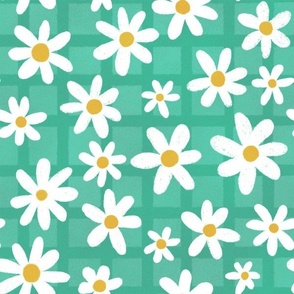 Daisies Green 12 inches