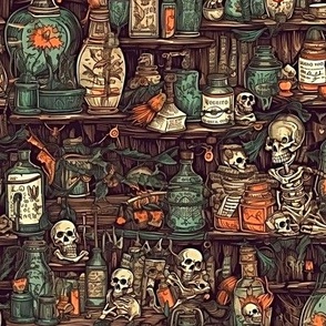 halloweeen potion bottles 6