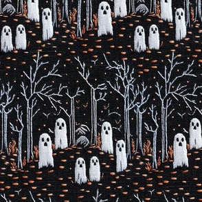 Spooky Hollow Halloween Embroidery - XL Scale
