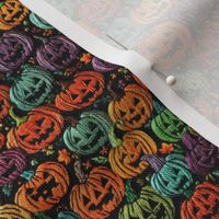 Stacks of Jacks Halloween Embroidery - Small Scale