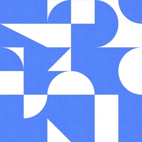 Santorini Summer - Abstract Geometry No.005 / Large