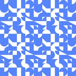 Santorini Summer - Abstract Geometry No.005 / Medium