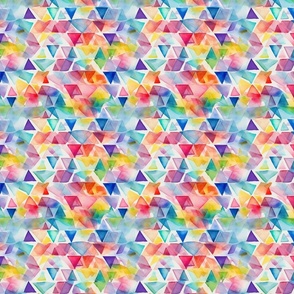 Geometric pattern #1 Colorful Geometry Pattern by Schapos Style