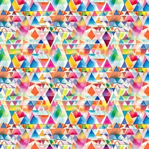 Geometric Pattern #2 Colorful Geometry Pattern by Schapos Style