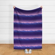 Purple mountain layers
