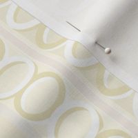 Off White Faux Jacquard Party Linens 