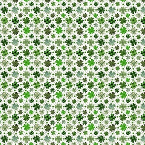 Four leaf clover patchwork 4x4