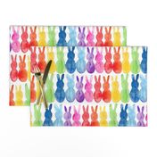 Rainbow Easter Bunnies (Medium Scale)