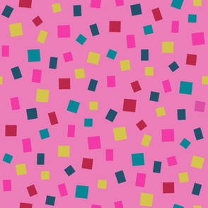 Happy confetti (Pink) - Small