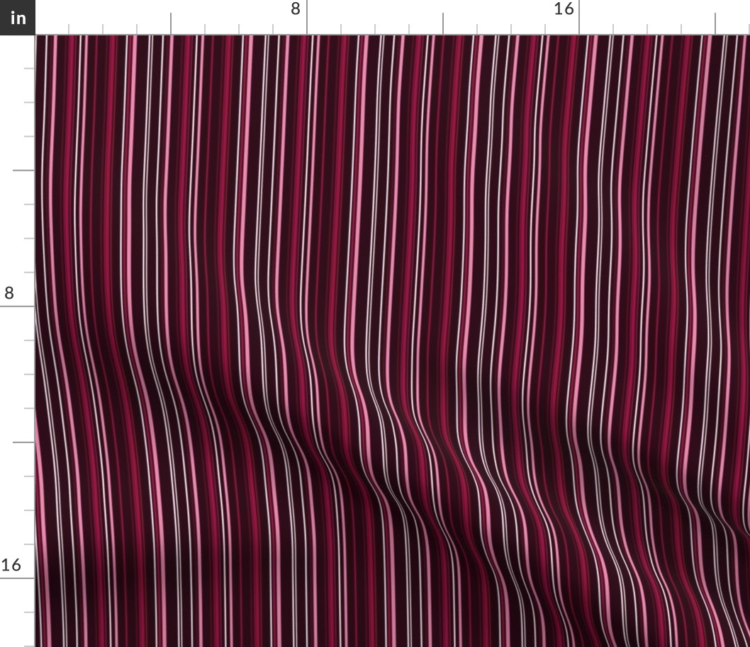 Vibrant Purple Stripes, Micro Scale