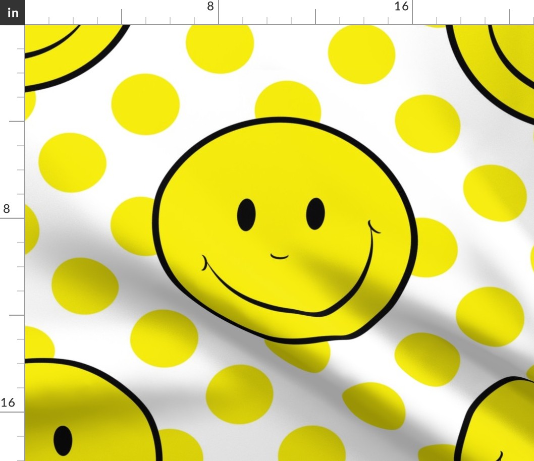 Sunny Smiley Face (large scale) 