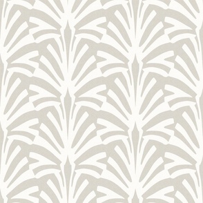 Art Deco Abstract Zebra Moth french grey white large 12 wallpaper scale by Pippa Shaw