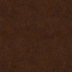 Deep rich brown with a textured design