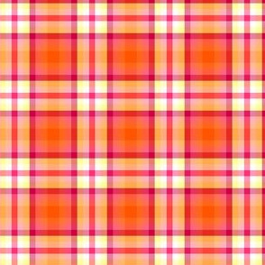 Fall'n For Pink! - Orange Plaid - Â© PinkSodaPop 4ComputerHeaven.com