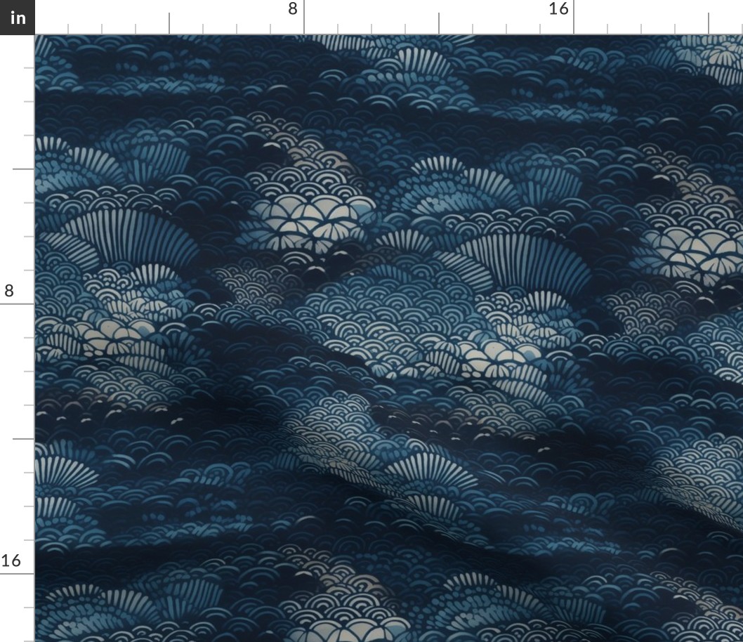 Shibori Waves 2