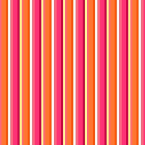 Fall'n For Pink! - Teeny Stripes - Â© PinkSodaPop 4ComputerHeaven.com