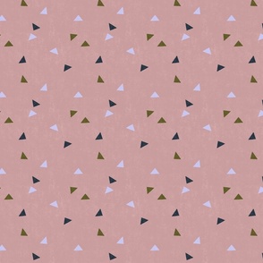 Muted Triangle Blender on Pink