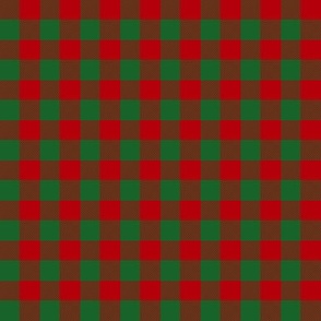 Moncrieffe clan tartan from 1819, 1/2" squares