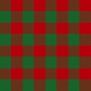 Moncrieffe clan tartan from 1819, 1" squares