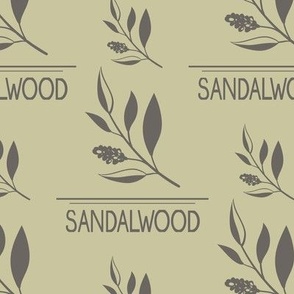 Sandal would or sandalwood 
