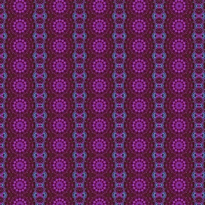 Ornamental Retro Boho Funky Trippy Intricate Groovy Psychedelic Colorful Bold Jewel Tone Geometric Kaleidoscope Pattern