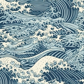 Japanese waves Japan Asian Wave Ocean Sea Oriental Seaside seafoam