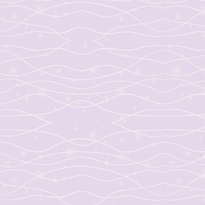 Wavy purple bedroom wallpaper Softgirl balletcore
