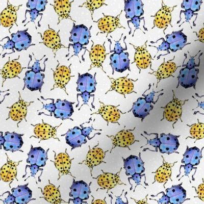 Yellow and Blue Bugs