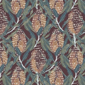 Banksia Medium Charcoal Wirihana Design