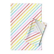 Evelyn's Diagonal Rainbow Stripe