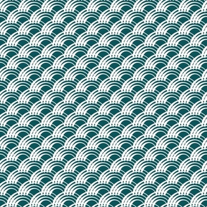 Sweet blue waves - FABRIC