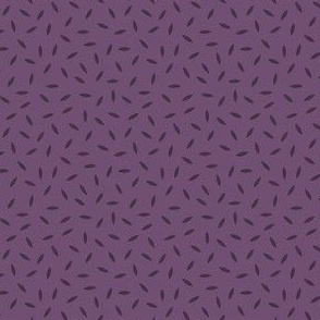 Ditsy leaves - purple