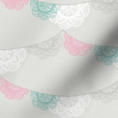 doilies bunting