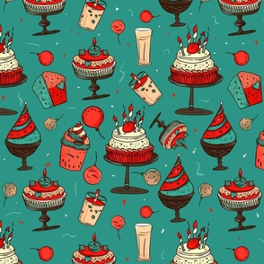 Cake wallpaper Vectors & Illustrations for Free Download | Freepik
